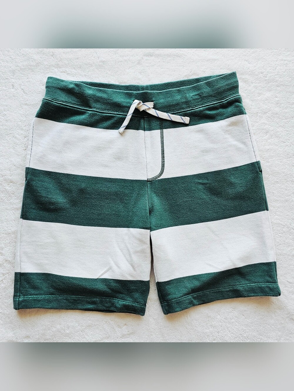 J. Crew Kid's Classic Sweatshort in Striped Terry
